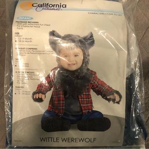 Little Werewolf Halloween Costume 2T